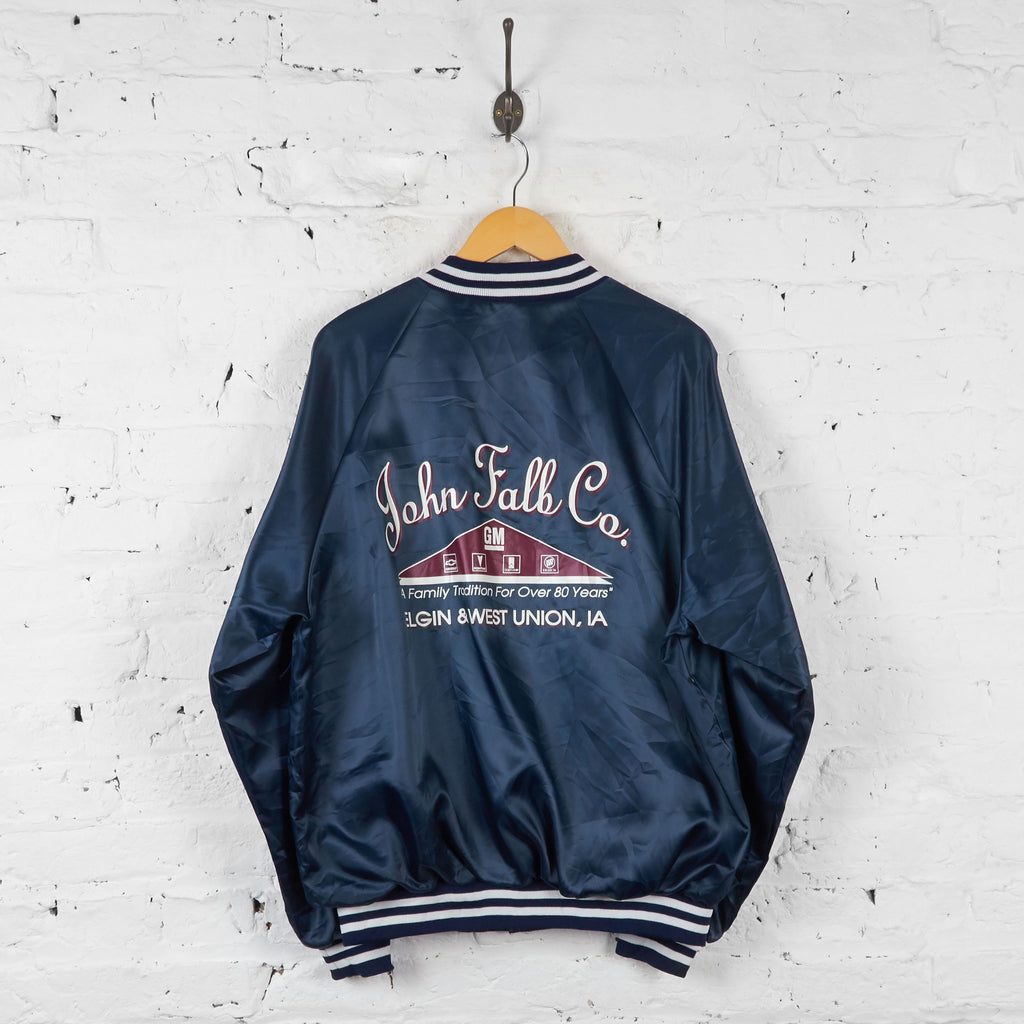 Vintage Baseball Jacket - Blue - XL - Headlock