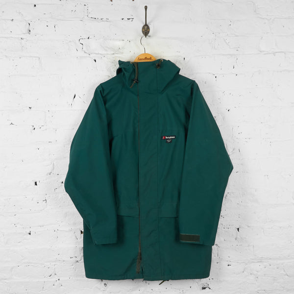 Vintage Berghaus Gortex Waterproof Jacket - Green - L – Headlock