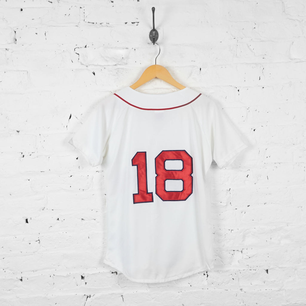 Vintage Boston Red Sox Baseball Shirt - White - S - Headlock