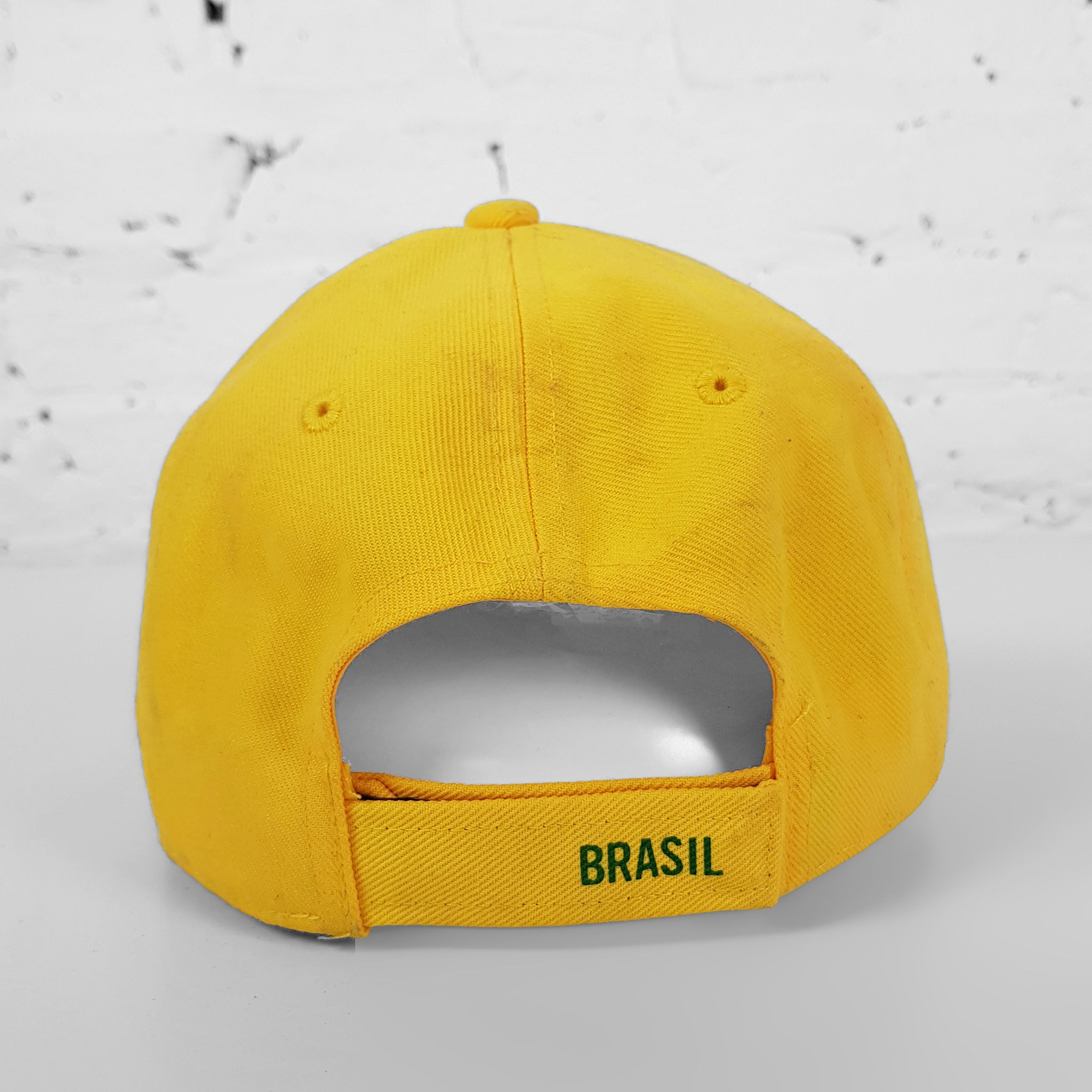 Vintage Brasil FC Nike Cap Yellow Headlock
