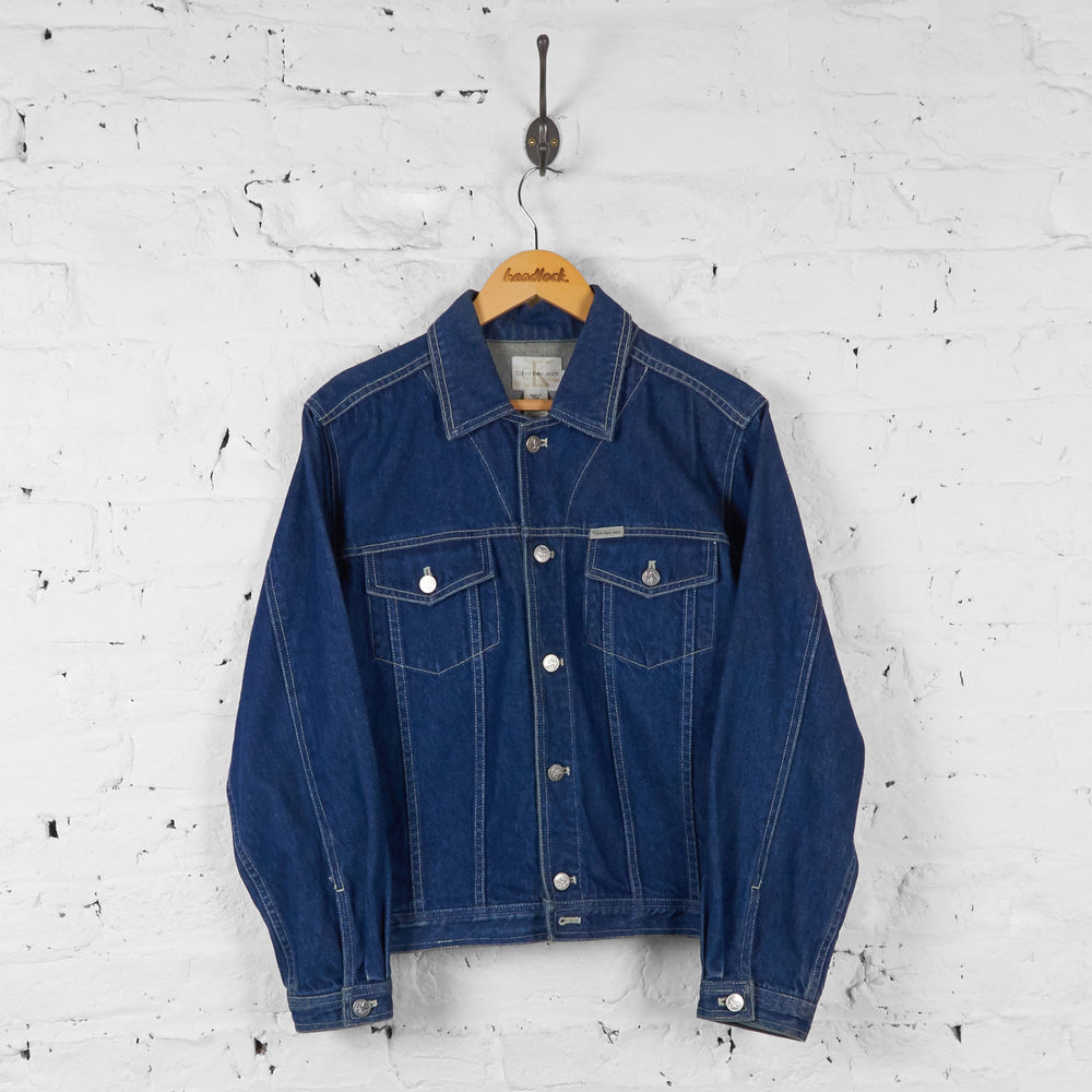 Vintage Calvin Klein Denim Jacket - Blue - L - Headlock