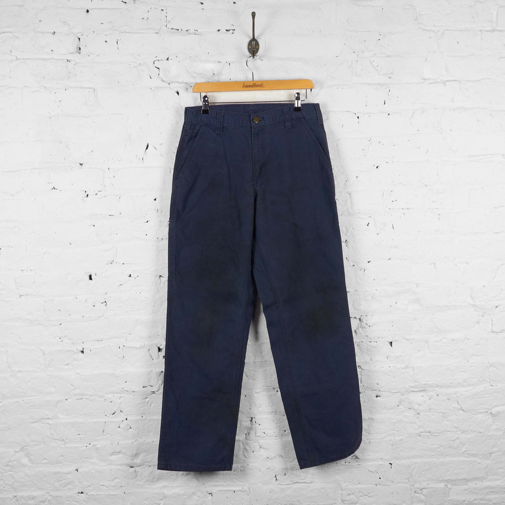 Vintage Carhartt Cargo Trousers - Blue - S - Headlock
