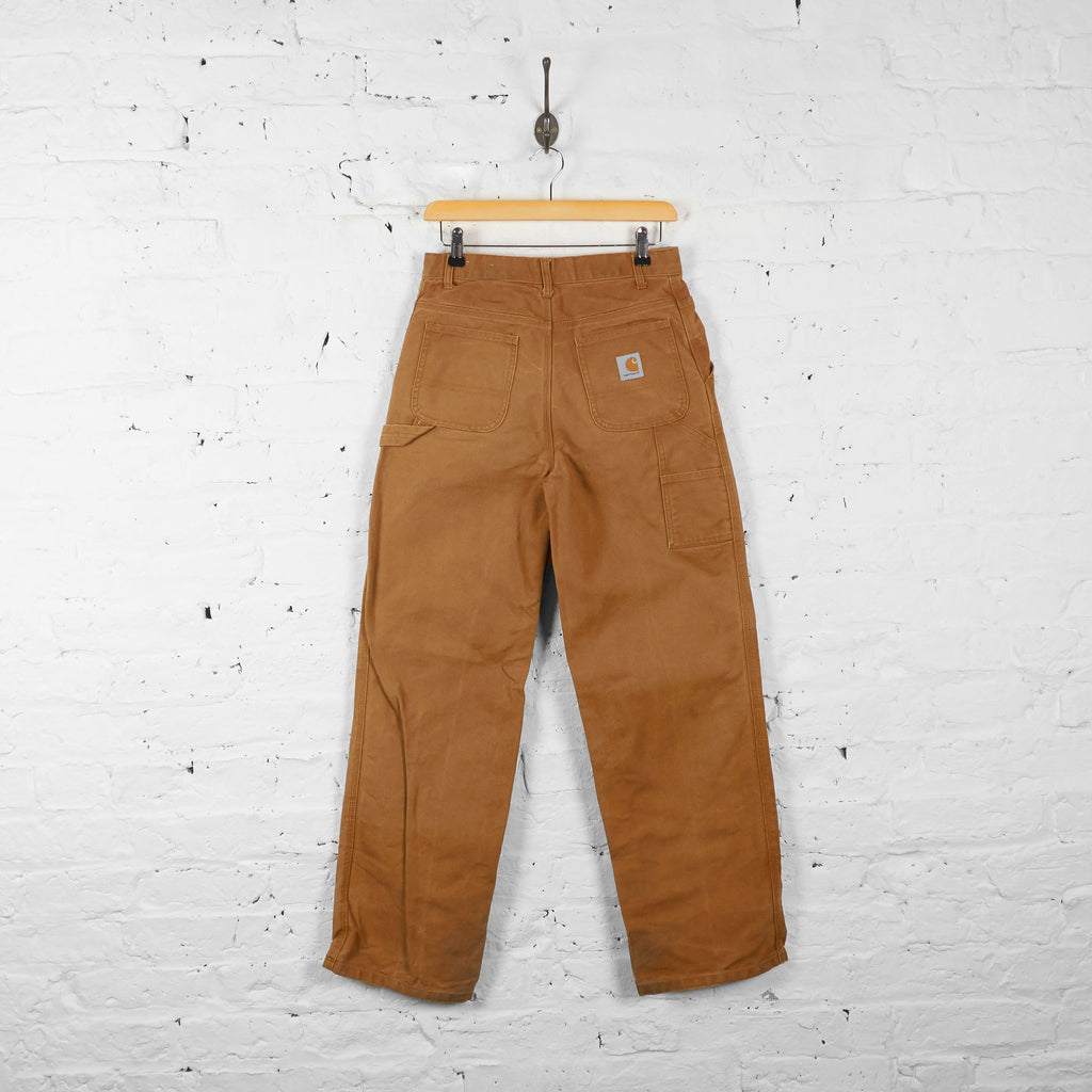 Vintage Carhartt Cargo Trousers - Brown - S - Headlock
